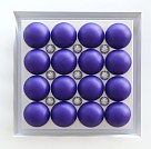 Violet Balls with Diamonds, Bild der Künstlerin Angela Giesselmann, Darmstadt